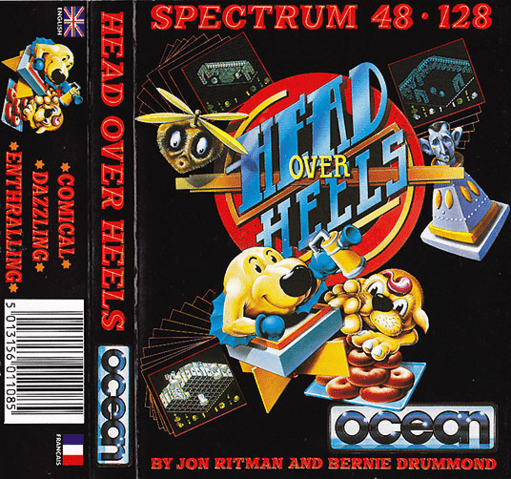Head Over Heels box art for ZX Spectrum